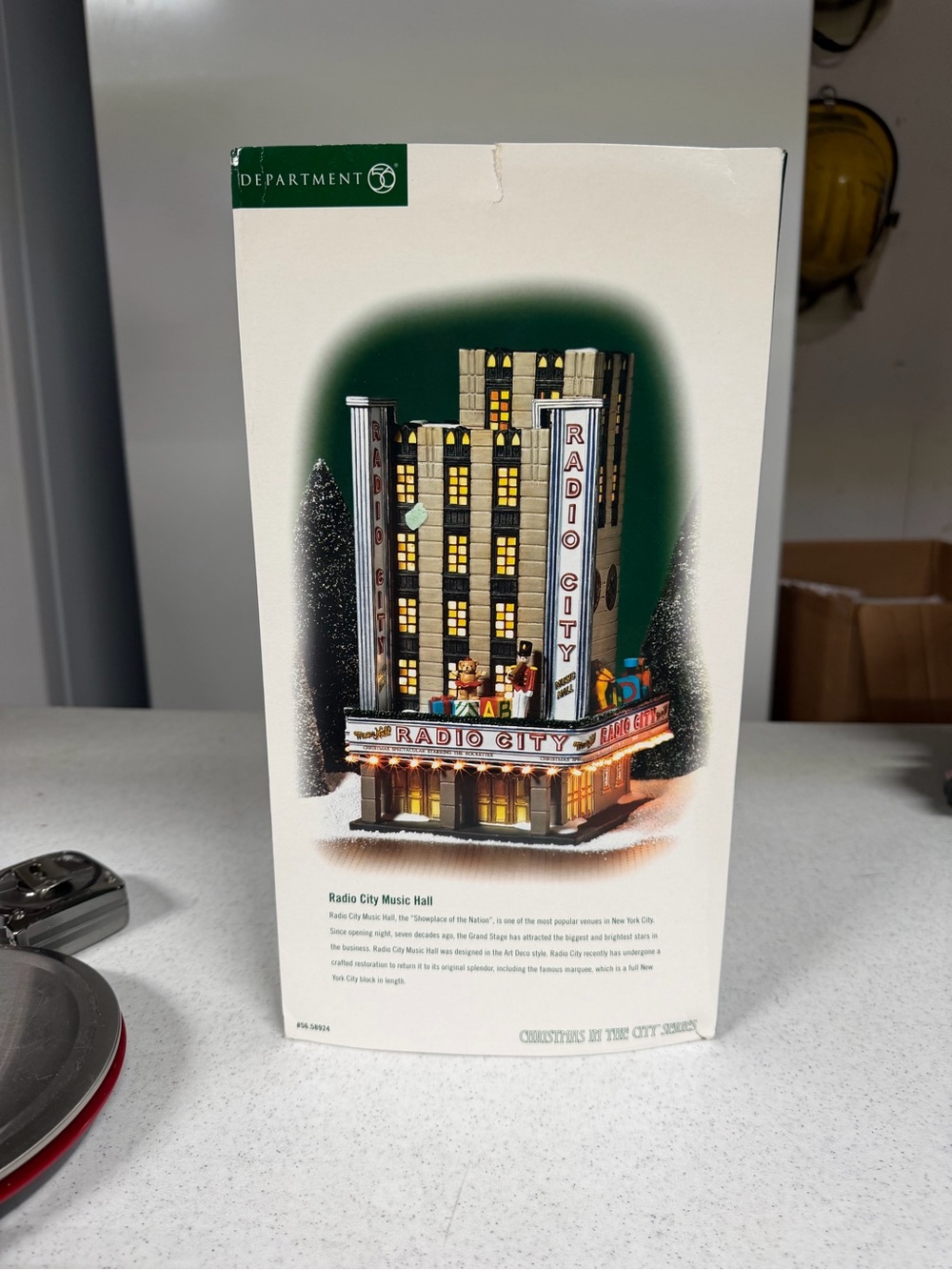 Department 56 Christmas in the City Radio City Music Hall. NEW IN BOX